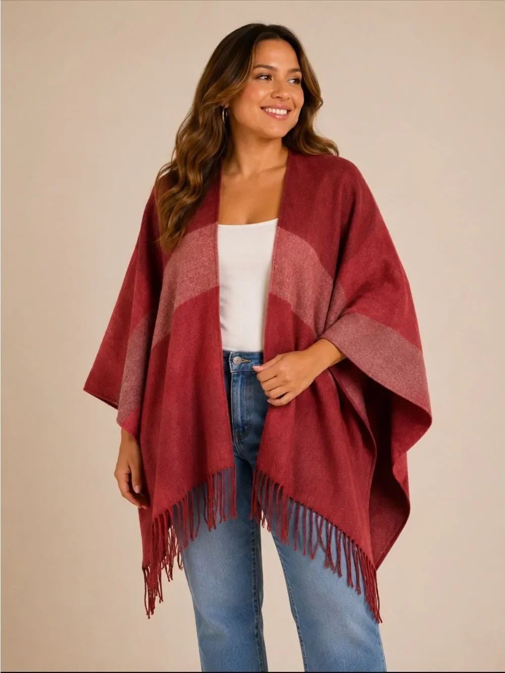 🎉5 for $45🎉 Woolrich poncho coverup one size S,M,L,XL